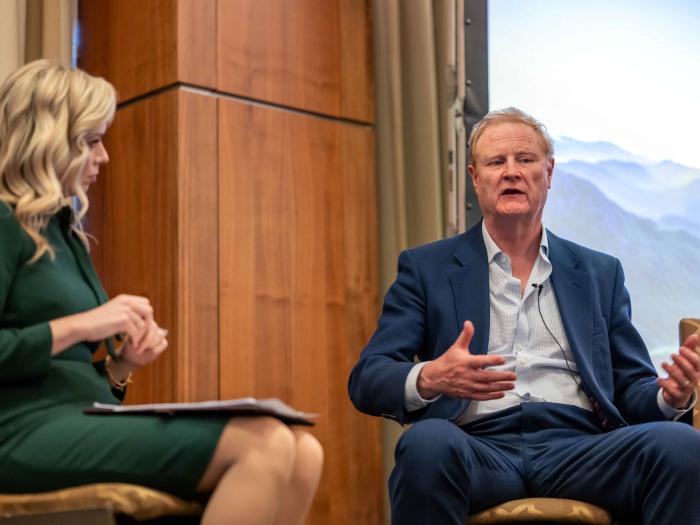 Hannah Prevett, Deputy Editor at The Times and Willie Watt, Chair at the Scottish National Investment Bank